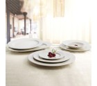 Plato Hondo Ariane Orba Cerámica Blanco 23 cm (12 Unidades)