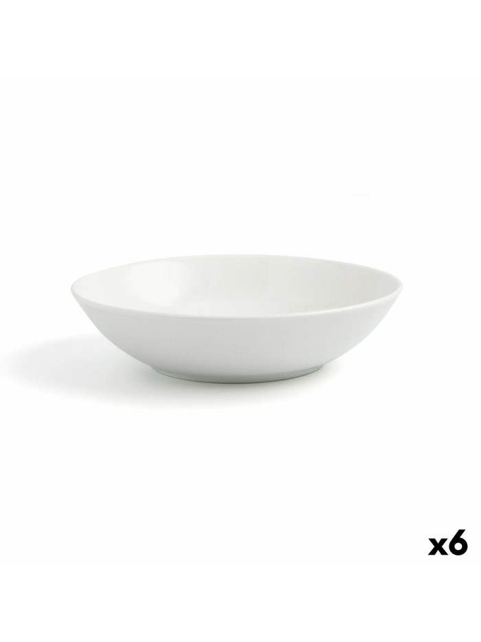 Deep Plate Ariane Vital Coupe White Ceramic Ø 21 cm (6 Units)