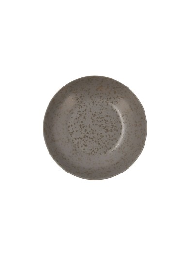 Deep Plate Ariane Oxide Ceramic Grey (Ø 21 cm) (6 Units)