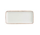 Fuente de Cocina Ariane Terra Rectangular Cerámica Beige (36 x 16,5 cm) (6 Unidades)