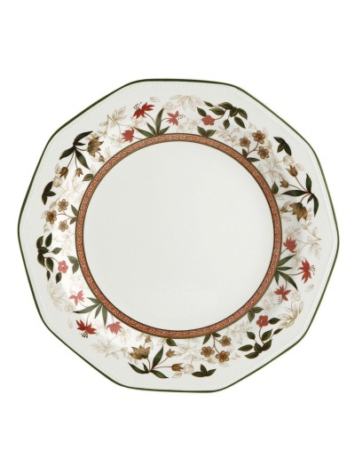 Serving Platter Queen´s By Churchill Assam Circular White Ceramic China crockery (3 Units)