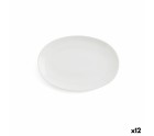 Fuente de Cocina Ariane Vital Coupe Ovalado Blanco Cerámica Ø 21 cm (12 Unidades)