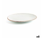 Plat à Gratin Ariane Terra Oblongue Céramique Beige (Ø 32 cm) (6 Unités)