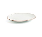 Serving Platter Ariane Terra Oval Ceramic Beige (Ø 32 cm) (6 Units)