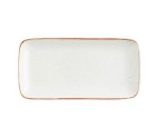 Fuente de Cocina Ariane Terra Rectangular Cerámica Beige (28 x 14 cm) (6 Unidades)