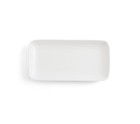 Fuente de Cocina Ariane Vital Coupe Rectangular Cerámica Blanco (28 x 14 cm) (6 Unidades)