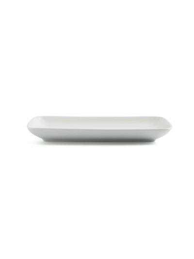 Fuente de Cocina Ariane Vital Coupe Rectangular Cerámica Blanco (28 x 14 cm) (6 Unidades)