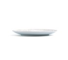 Plato Llano Ariane Tornado White Bicolor Cerámica Ø 21 cm (12 Unidades)