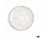 Flat plate Ariane Tornado Ceramic Bicoloured (Ø 27 cm) (6 Units)