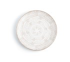 Plato Llano Ariane Tornado Cerámica Bicolor (Ø 18 cm) (12 Unidades)
