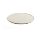 Bajo Plato Quid Mineral Gres Cerámica Beige Ø 33 cm (6 Unidades)
