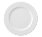 Flat Plate Ariane Prime White Ceramic Ø 17 cm (12 Units)