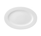 Plato Llano Ariane Prime Ovalado Cerámica Blanco (32 x 25 cm) (6 Unidades)