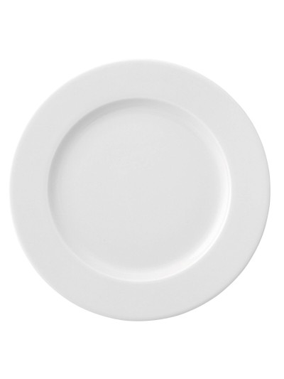Plato Llano Ariane Prime Cerámica Blanco (24 cm) (12 Unidades)