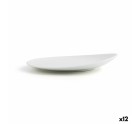 Plato Llano Ariane Vital Coupe Cerámica Blanco (Ø 21 cm) (12 Unidades)