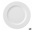 Flat plate Ariane Prime Ceramic White (Ø 31 cm) (6 Units)