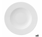 Plato para Pasta Ariane Prime Cerámica Blanco (Ø 30 cm) (6 Unidades)