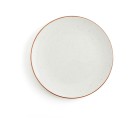 Assiette plate Ariane Terra Céramique Beige (24 cm) (6 Unités)