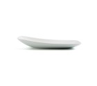 Flat plate Ariane Vital Rectangular Ceramic White (24 x 13 cm) (12 Units)