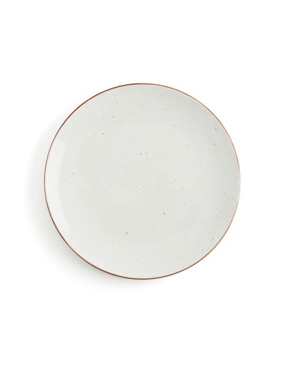 Assiette plate Ariane Terra Céramique Beige (Ø 27 cm) (6 Unités)