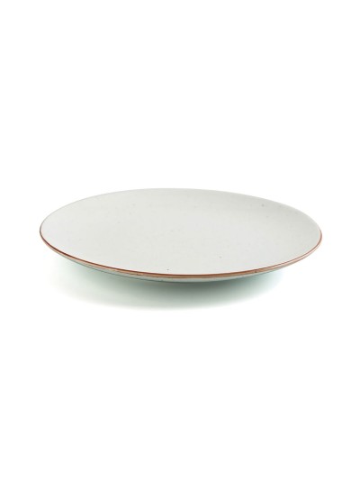 Assiette plate Ariane Terra Céramique Beige (Ø 27 cm) (6 Unités)