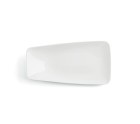 Assiette plate Ariane Vital Rectangulaire Céramique Blanc (38 x 20,4 cm) (6 Unités)