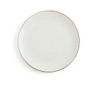 Plato Llano Ariane Terra Cerámica Beige (Ø 29 cm) (6 Unidades)