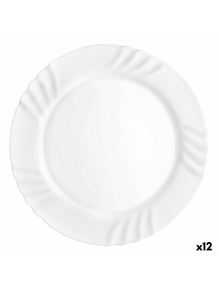 Serving Platter Bormioli Rocco Ebro Glass (Ø 32 cm) (12 Units)