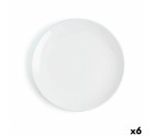 Plato Llano Ariane Vital Coupe Cerámica Blanco (Ø 31 cm) (6 Unidades)