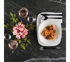 Fuente de Cocina Bormioli Rocco Parma Rectangular 24 x 34 cm Vidrio 12 Unidades