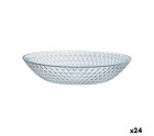 Plato Hondo Luminarc Pampille Clear Transparente Vidrio (20 cm) (24 Unidades)