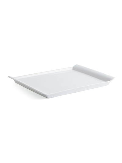 Serving Platter Quid Gastro Fresh Ceramic White (31 x 23 cm) (6 Units)