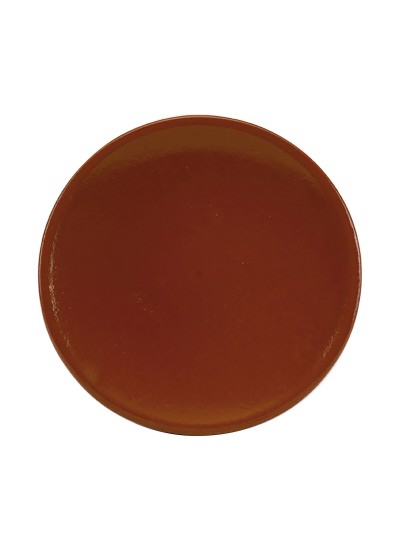 Tray Raimundo Barro Profesional Brown Ceramic Baked clay Ø 22 cm Refractor (12 Units)