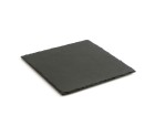 Slate Effect Ceramic Tray Quid Gastro Fun Black (30 x 30 cm) (12 Units)