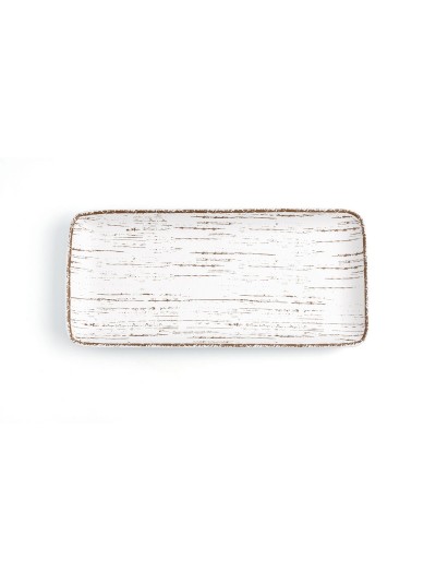 Plat à Gratin Ariane Tornado Céramique Bicolore (36 x 16,5 cm) (6 Unités)