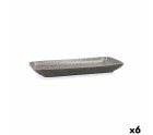 Fuente de Cocina Ariane Oxide Cerámica Gris (28 x 14 cm) (6 Unidades)