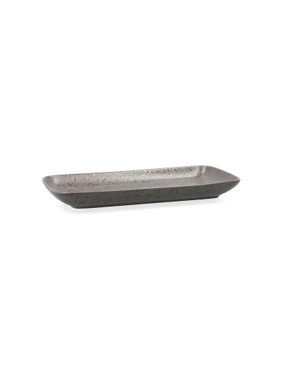 Fuente de Cocina Ariane Oxide Cerámica Gris (28 x 14 cm) (6 Unidades)