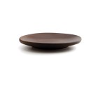 Flat Plate Anaflor Barro Anaflor Brown Ceramic Baked clay Ø 29 cm (8 Units)