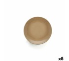 Assiette plate Anaflor Barro Anaflor Beige Céramique Faïence (8 Unités)