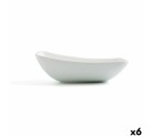 Bowl Ariane Vital Rectangular Ceramic White (24 cm) (6 Units)