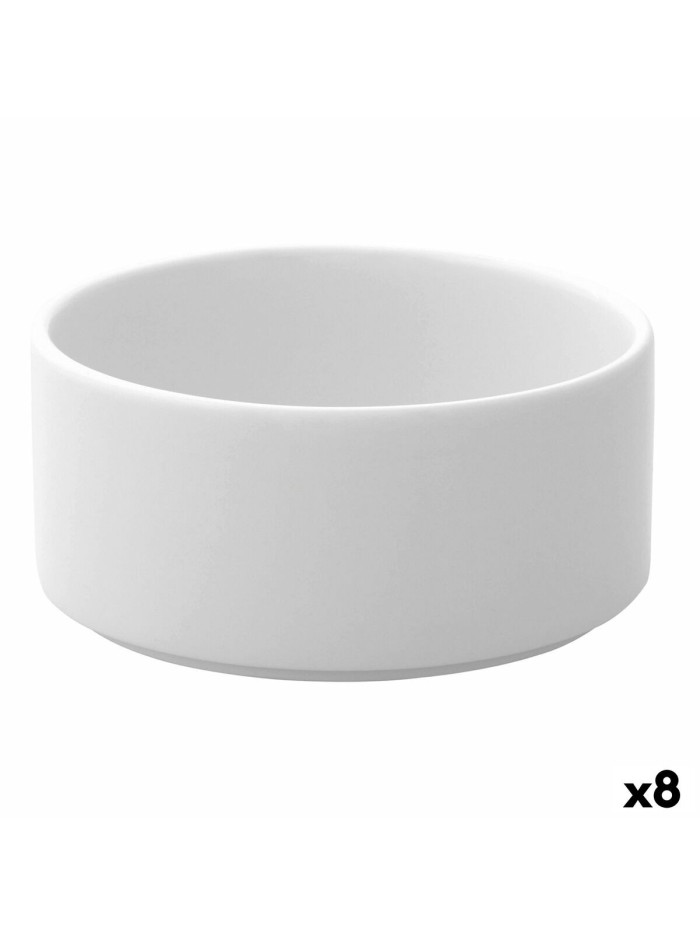 Bowl Ariane Prime Ceramic White (16 cm) (8 Units)