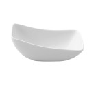 Bol Ariane Vital Cuadrado Cerámica Blanco (Ø 14 cm) (6 Unidades)