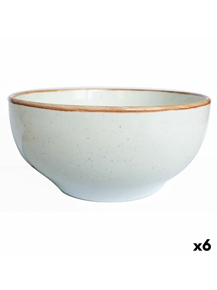 Bowl Ariane Terra Ceramic Beige (Ø 15 cm) (6 Units)