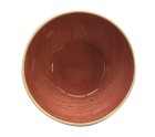 Bol Ariane Terra Cerámica Rojo (Ø 15 cm) (6 Unidades)