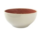 Bol Ariane Terra Cerámica Rojo (Ø 15 cm) (6 Unidades)