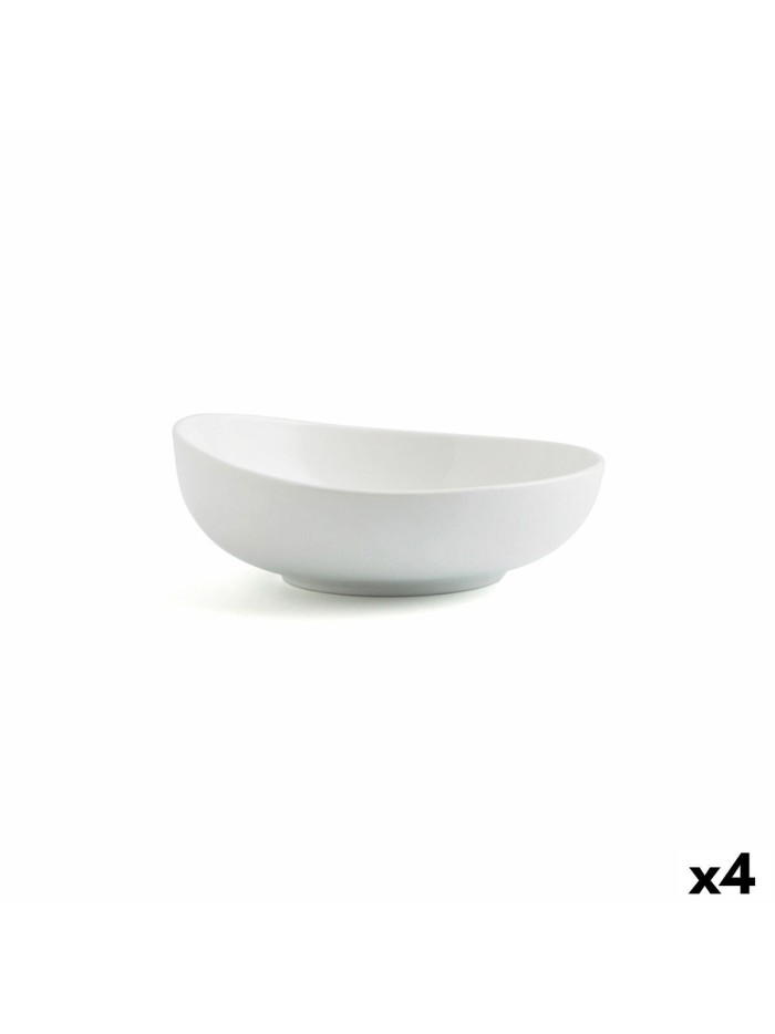 Bowl Ariane Vital Coupe Ceramic White (Ø 18 cm) (4 Units)