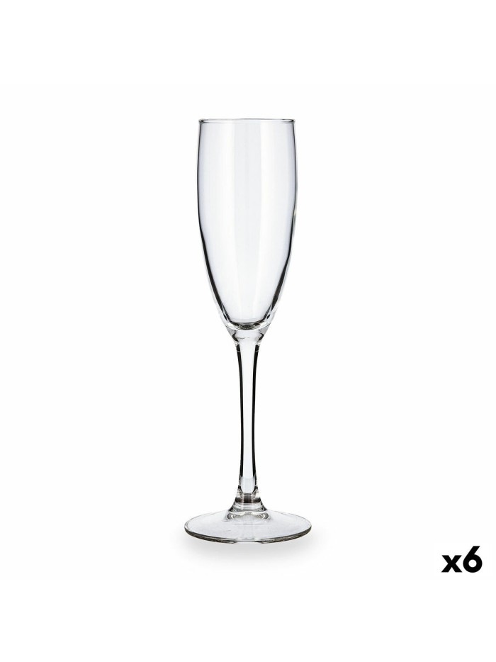 Coupe de champagne Luminarc Duero Transparent verre (170 ml) (6 Unités)