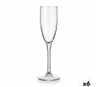 Coupe de champagne Luminarc Duero Transparent verre (170 ml) (6 Unités)