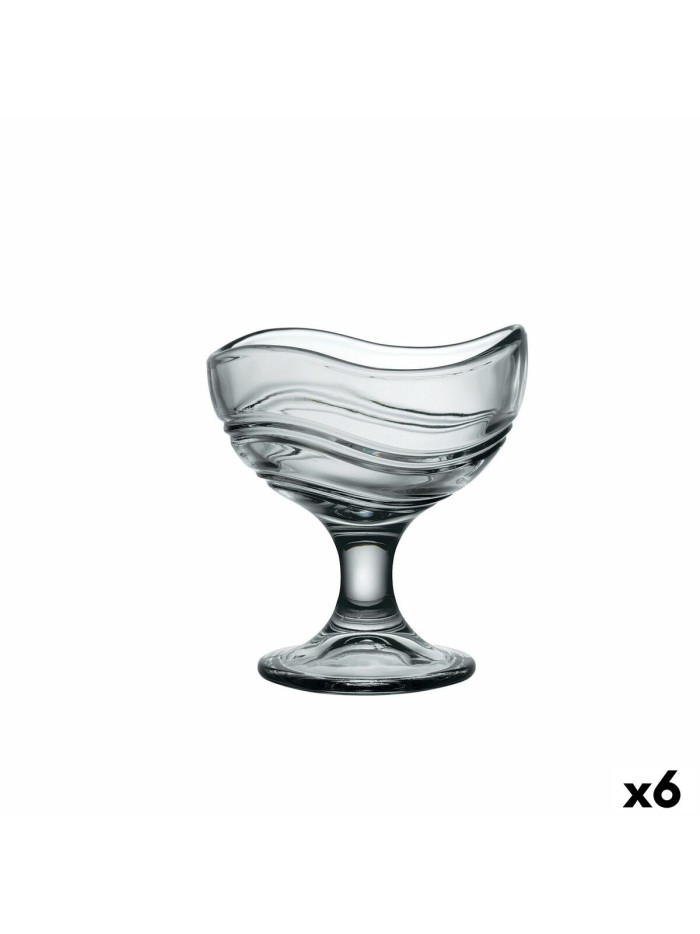 Copa de Helados y Batidos Bormioli Rocco Acapulco Vidrio (160 ml) (6 Unidades)