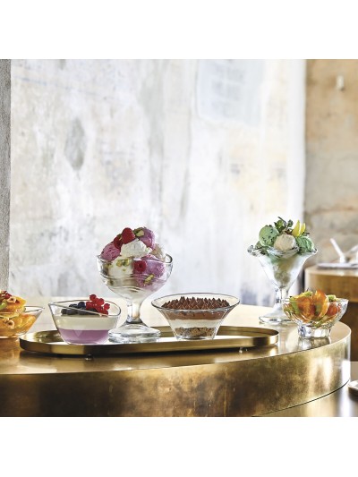 Copa de Helados y Batidos Bormioli Rocco Acapulco Vidrio (160 ml) (6 Unidades)